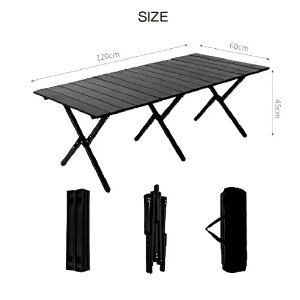 [obOt ؖ [e[u ܂肽 LTCY 120*60*45cm 傫 AEghAe[u A~ yʁ@@ RpNg W[e[u V ܂ e[u AEghA sNjbN