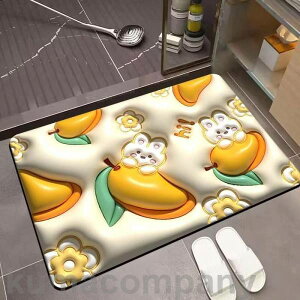 �ՂɂՂ� ���� 3D �]���y �o�X�}�b�g50×80cm 60×90cm �\�t�g �_�炩 �]���y�}�b�g ���� �z�� 3D���o �o�X�}�b�g �]���y�}�b�g �􂦂� �����C�}�b�g