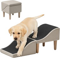 ペット ステップ 犬階段 犬スロープ階段 ドッグステップ 犬猫用 折りたたみ式 耐荷重100kg 滑り止め付き …