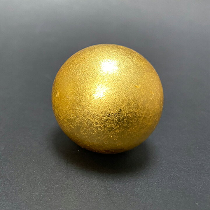 楽天市場】『ピンポン球1個』金 金箔 ゴールド 記念日 プレゼント 