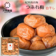 【無添加】つぶれ梅 白干し 無添加 塩のみ 1kg 天然塩 減農薬 送料無料 訳あり 塩 梅干し 梅干 梅ぼし う…