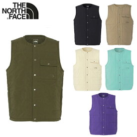 送料無料 ノースフェイス メドウウォームベスト ユニセックス 中綿 THE NORTH FACE Meadow Warm Vest NY82330 黒 ブラック ベージュ カーキ ホワイト ターコイズ パープル