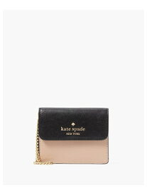 【SALE／65%OFF】マディソン カラーブロック スモール フラップ カード ケース kate spade new york ケイトスペードニューヨーク 財布・ポーチ・ケース 名刺入れ・カードケース ブラウン【RBA_E】【送料無料】[Rakuten Fashion]