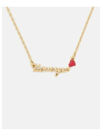 【公式】アイ ラブ ユー ペンダント kate spade new york ケイトスペードニューヨーク アクセサリー・腕時計 ネックレス【送料無料】[Rakuten Fashion]