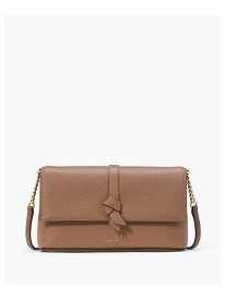 【SALE／40%OFF】ノット フラップ チェーン クロスボディ kate spade new york ケイトスペードニューヨーク バッグ ショルダーバッグ ブラウン【RBA_E】【送料無料】[Rakuten Fashion]