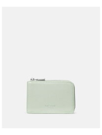 パテント ミニ ジップ カード ケース kate spade new york ケイトスペードニューヨーク 財布・ポーチ・ケース 名刺入れ・カードケース グリーン【送料無料】[Rakuten Fashion]
