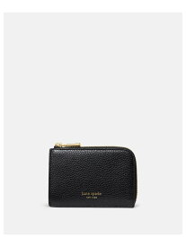 ミニ ジップ カード ケース kate spade new york ケイトスペードニューヨーク 財布・ポーチ・ケース 名刺入れ・カードケース ブラック【送料無料】[Rakuten Fashion]