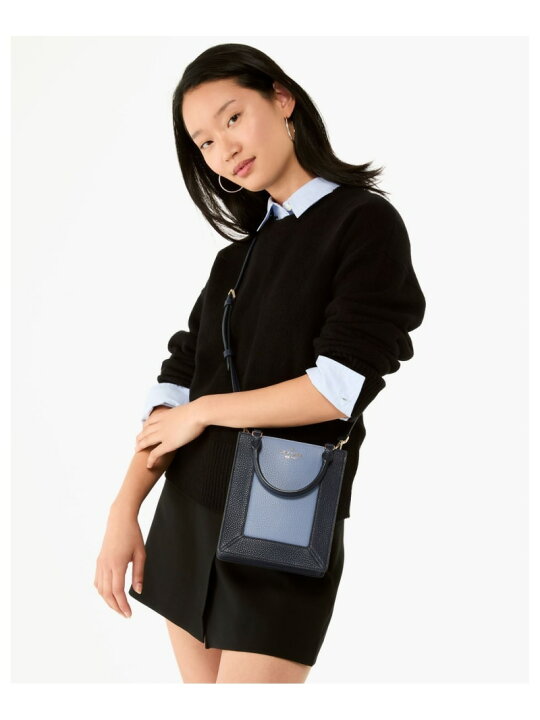 楽天市場】【SALE／76%OFF】レナ カラーブロック ミニ トート kate 