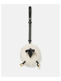 【公式】3D ェイクファー シープ バッグ チャーム kate spade new york ケイトスペードニューヨーク ファッション雑貨 チャーム・キーチェーン ホワイト【送料無料】[Rakuten Fashion]
