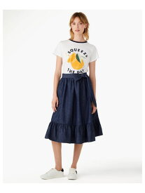 【SALE／70%OFF】デニム ミディ スカート kate spade new york ケイトスペードニューヨーク スカート ミディアムスカート【RBA_E】【送料無料】[Rakuten Fashion]