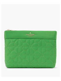 【SALE／70%OFF】スペード フラワー コスメティック ポーチ kate spade new york ケイトスペードニューヨーク 財布・ポーチ・ケース ポーチ グリーン【RBA_E】【送料無料】[Rakuten Fashion]