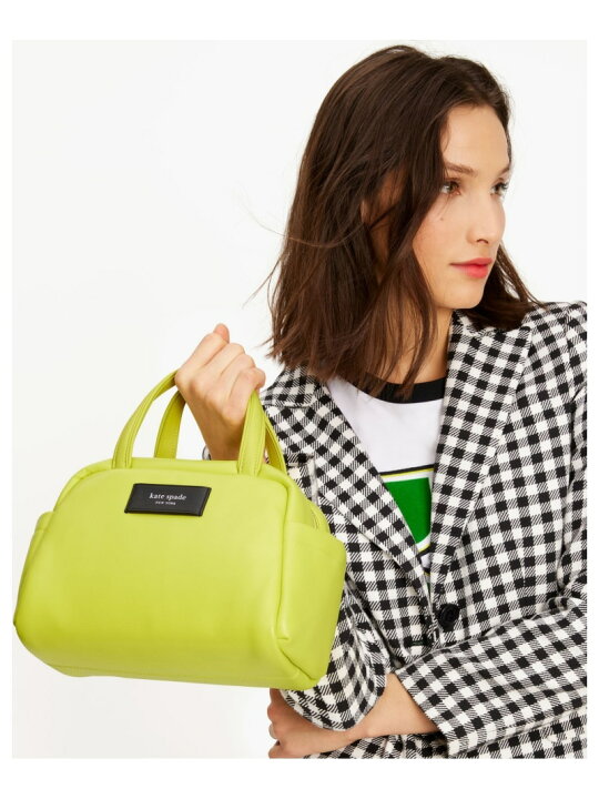 楽天市場】【SALE／73%OFF】パフド レザー サッチェル kate spade new 