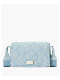 【SALE／40%OFF】【公式】リブ スペード フラワー プリンテッド デニム スモール フラップ クロスボディ kate spade new york ケイトスペードニューヨーク バッグ ショルダーバッグ【RBA_E】【送料無料】[Rakuten Fashion]