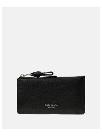 ループ イーダブリュー ジップ カード ケース kate spade new york ケイトスペードニューヨーク 財布・ポーチ・ケース 名刺入れ・カードケース ブラック【送料無料】[Rakuten Fashion]