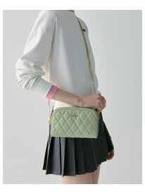【SALE／68%OFF】【公式】キャリー スムース キルテッド スタッズ ミニ カメラ バッグ kate spade new york ケイトスペードニューヨーク バッグ ショルダーバッグ グリーン【RBA_E】【送料無料】[Rakuten Fashion]
