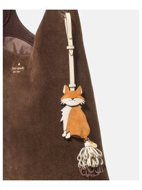 【公式】クリッターズ ジンジャー フォックス バッグ チャーム kate spade new york ケイトスペードニューヨーク ファッション雑貨 チャーム・キーチェーン ブラウン【送料無料】[Rakuten Fashion]