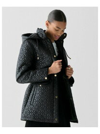 【SALE／55%OFF】【公式】キルテッド スペード フローラル コート kate spade new york ケイトスペードニューヨーク ジャケット・アウター その他のジャケット・アウター ブラック【RBA_E】【送料無料】[Rakuten Fashion]