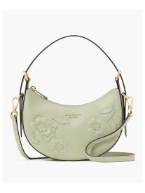 【SALE／64%OFF】マディソン フォレスト ブルーム アップリケ クレセント ショルダー バッグ kate spade new york ケイトスペードニューヨーク バッグ ショルダーバッグ グリーン【RBA_E】【送料無料】[Rakuten Fashion]