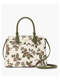 【SALE／64%OFF】マディソン フォレスト ブルーム プリンテッド ミディアム サッチェル kate spade new york ケイトスペードニューヨーク バッグ ハンドバッグ ホワイト【RBA_E】【送料無料】[Rakuten Fashion]