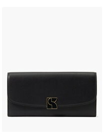 【SALE／50%OFF】ケイト・スペード ダコタ フラップ コンチネンタル ウォレット kate spade new york ケイトスペードニューヨーク 財布・ポーチ・ケース 財布 ブラック【RBA_E】【送料無料】[Rakuten Fashion]