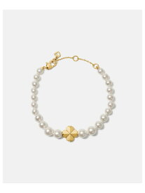 【公式】スペード フラワー パール ブレスレット kate spade new york ケイトスペードニューヨーク アクセサリー・腕時計 ブレスレット・バングル ホワイト【送料無料】[Rakuten Fashion]