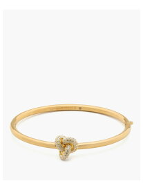 ダブル ノット パヴェ ヒンジド バングル kate spade new york ケイトスペードニューヨーク アクセサリー・腕時計 ピアス【送料無料】[Rakuten Fashion]