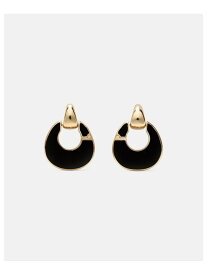 【公式】ケーエスデュオ フープ kate spade new york ケイトスペードニューヨーク アクセサリー・腕時計 ピアス ブラック【送料無料】[Rakuten Fashion]