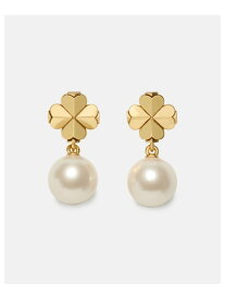 【公式】スペード フラワー パール ドロップ ピアス kate spade new york ケイトスペードニューヨーク アクセサリー・腕時計 ピアス ホワイト【送料無料】[Rakuten Fashion]