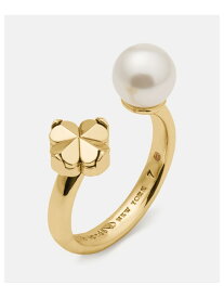 【公式】スペード フラワー パール リング kate spade new york ケイトスペードニューヨーク アクセサリー・腕時計 リング・指輪 ホワイト【送料無料】[Rakuten Fashion]