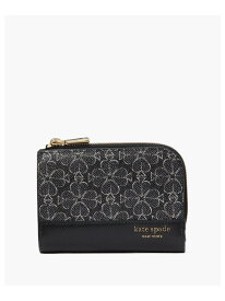 スペード フラワー スモール コンパクト ウォレット kate spade new york ケイトスペードニューヨーク 財布・ポーチ・ケース 財布 ブラック【送料無料】[Rakuten Fashion]