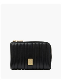 デコ キルテッド コンパクト ウォレット kate spade new york ケイトスペードニューヨーク 財布・ポーチ・ケース 財布 ブラック【送料無料】[Rakuten Fashion]
