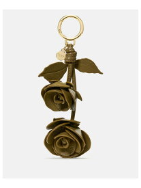 【公式】チャームド ローズ バッグ チャーム kate spade new york ケイトスペードニューヨーク ファッション雑貨 チャーム・キーチェーン グリーン【送料無料】[Rakuten Fashion]