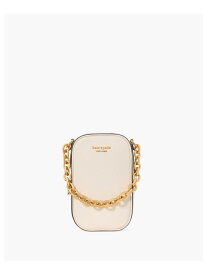 【SALE／50%OFF】ジョリー チェーン フォン クロスボディ kate spade new york ケイトスペードニューヨーク スマホグッズ・オーディオ機器 スマホ・タブレット・PCケース/カバー ホワイト【RBA_E】【送料無料】[Rakuten Fashion]