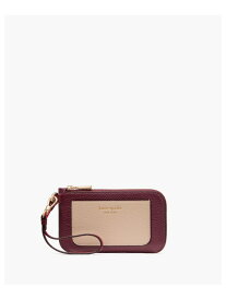 【SALE／50%OFF】アヴァ カラーブロックド コイン カード ケース リスレット kate spade new york ケイトスペードニューヨーク 財布・ポーチ・ケース 名刺入れ・カードケース レッド【RBA_E】【送料無料】[Rakuten Fashion]
