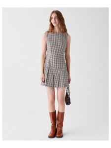 �y�����z�V�F�p�[�h �`�F�b�N �x���e�b�h �X�[�e�B���O �h���X kate spade new york �P�C�g�X�y�[�h�j���[���[�N �����s�[�X�E�h���X �����s�[�X�y���������z[Rakuten Fashion]