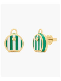 アウェイ ウィー ゴー スーツケース ピアス kate spade new york ケイトスペードニューヨーク アクセサリー・腕時計 ピアス グリーン【送料無料】[Rakuten Fashion]