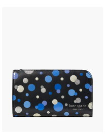 【SALE／50%OFF】デヴィン スペース ドット ミディアム バイフォールド ウォレット kate spade new york ケイトスペードニューヨーク 財布・ポーチ・ケース 財布 ブラック【RBA_E】【送料無料】[Rakuten Fashion]