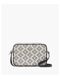 【SALE／70%OFF】ケイトスペード スペード フラワー コーテッド キャンバス ミニ カメラ バッグ kate spade new york ケイトスペードニューヨーク バッグ ショルダーバッグ ブラック【RBA_E】【送料無料】[Rakuten Fashion]
