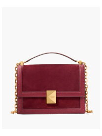 【SALE／40%OFF】デコ ペブルレザー アンド スエード チェーン ショルダー バッグ kate spade new york ケイトスペードニューヨーク バッグ ショルダーバッグ レッド【RBA_E】【送料無料】[Rakuten Fashion]