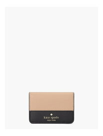 【SALE／55%OFF】マディソン カラーブロック トップ ジップ カード ホルダー kate spade new york ケイトスペードニューヨーク 財布・ポーチ・ケース 名刺入れ・カードケース ブラウン【RBA_E】【送料無料】[Rakuten Fashion]