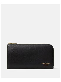 【公式】デヴィン ペブル ジップ アラウンド コンチネンタル ウォレット kate spade new york ケイトスペードニューヨーク 財布・ポーチ・ケース 財布 ブラック【送料無料】[Rakuten Fashion]