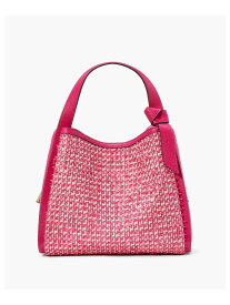 【SALE／40%OFF】ノット ラフィア ツイード ミディアム クロスボディ トート kate spade new york ケイトスペードニューヨーク バッグ トートバッグ ピンク【RBA_E】【送料無料】[Rakuten Fashion]