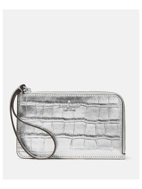 【SALE／64%OFF】ルーシー クロコエンボス スモール L ジップ カード ホルダー リスレット kate spade new york ケイトスペードニューヨーク 財布・ポーチ・ケース 名刺入れ・カードケース【RBA_E】【送料無料】[Rakuten Fashion]