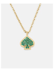【SALE／60%OFF】【公式】エブリデイ スペード パヴェ ミニ ペンダント kate spade new york ケイトスペードニューヨーク アクセサリー・腕時計 ネックレス グリーン【RBA_E】【送料無料】[Rakuten Fashion]
