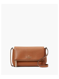 【SALE／60%OFF】【Super Sale期間限定販売】レイラ フラップ ジップ クロスボディ kate spade new york ケイトスペードニューヨーク バッグ ショルダーバッグ ブラウン【RBA_E】【送料無料】[Rakuten Fashion]