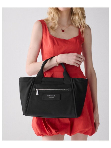 【公式】ダッシュ ナイロン トート バッグ kate spade new york ケイトスペードニューヨーク バッグ トートバッグ ブラック【送料無料】[Rakuten Fashion]