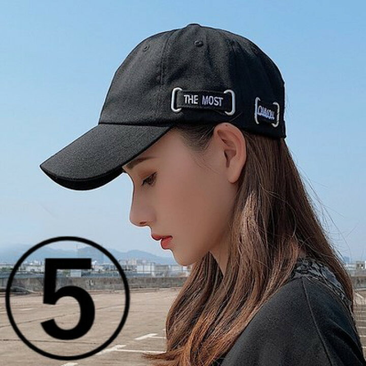 日本メーカー新品 黒 メンズ キャップ 帽子 ヒップホップ 韓国 ストリート ロック