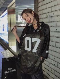 「即納」ユニフォーム風　メッシュ　ロゴ　ナンバー　半袖　五分袖 　トップス　カットソー　tシャツ　ロゴ　ベースボール　スポーツ　ダンス　衣装　ヒップホップ　HIPHOP　レディース　メンズ　ガールズ　ストリート　スケーター