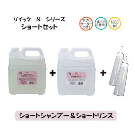 ゾイック Nシリーズ ショートセット アプリケーター付 シャンプー＆リンス