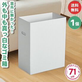 ダンボール ゴミ箱 ダストボックス 段ボール 45L 45リットル ごみ箱 ごみばこ ゴミばこ 頑丈 軽量 軽い おしゃれ かわいい 白 ホワイト インテリア スリム 分別 家庭 子供部屋 キッチン 屋外 屋内 BBQ アウトドア イベント